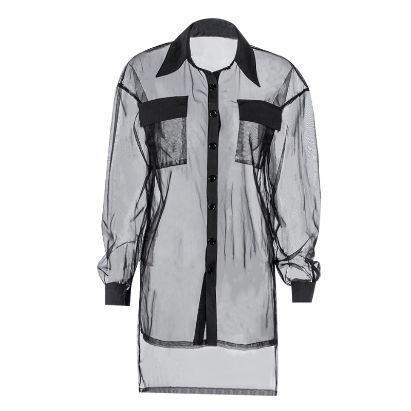 Ins/Новинка лета сексуальное модное свободное Женское пальто в стиле Харадзюку