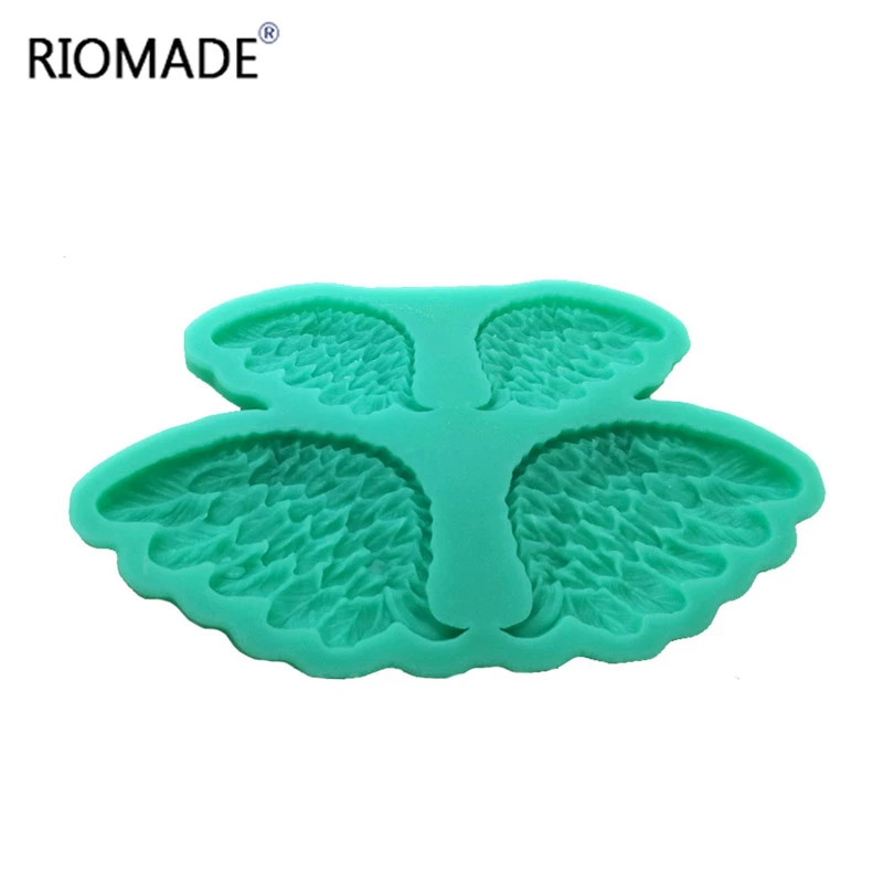 Силиконовые формы ангельские крылья для помадки печенье шоколадный чип