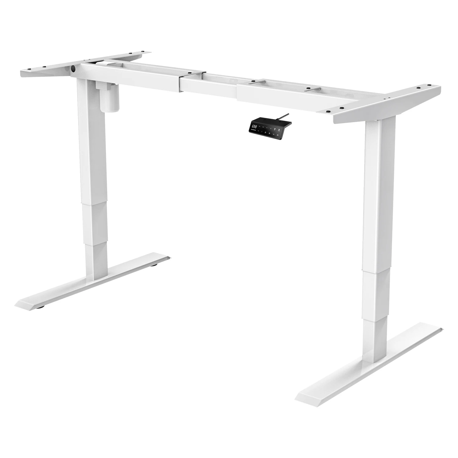 

Electric Height Adjustable Standing Computer Desk Frame Office Table Metal Lift Desk Frame