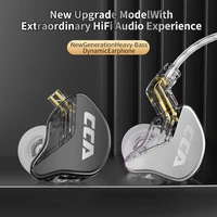cca cra high frequency metal wired headset in ear music hifi monitor headphones noice cancelling sport gaming earbuds earphone