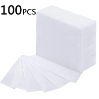 100 pieces hair removal wax papernon woven removal wax strip paper roll high quality hair removal epilator wax strip paper