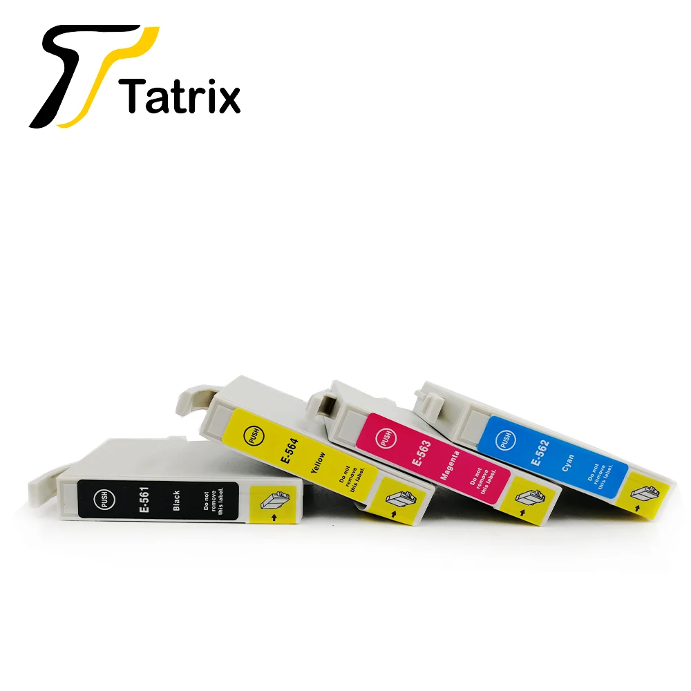 Tatrix совместимый для Epson T0561 t0561 t0564 чернильный картридж костюм EPSON Stylus Photo RX430 R250 RX530