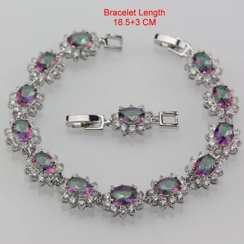 Женский ювелирный комплект из колье серёг браслета и кольца | Украшения