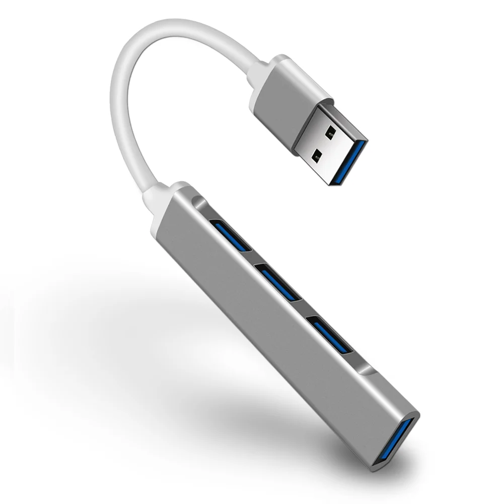 Usb Splitter 3.0 Hub One with Four Aluminum Alloy Extender Mini Docking Station Accessories Suitable for Home Laptops | Инструменты
