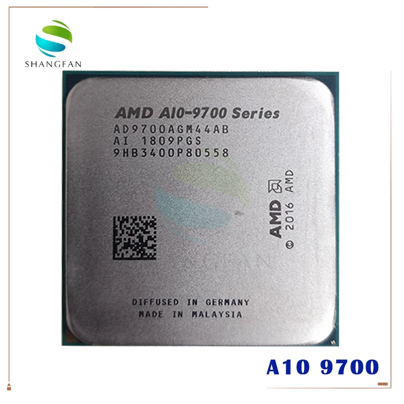 Четырехъядерный процессор AMD 9700 A10 3 5 ГГц AD9700AGM44AB AD970BAGM44AB Socket AM4 с