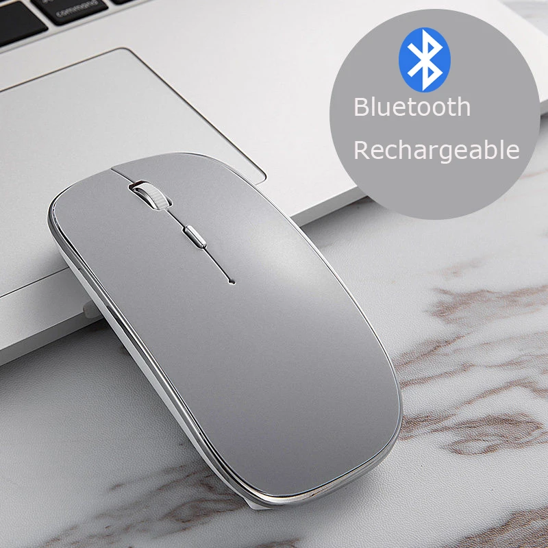 Беспроводная мышь для Macbook air 13/pro 13 Bluetooth мышь для huawei Xiaomi ноутбук перезаряжаемая ПК Бесшумная игровая мышь sem fio мыши