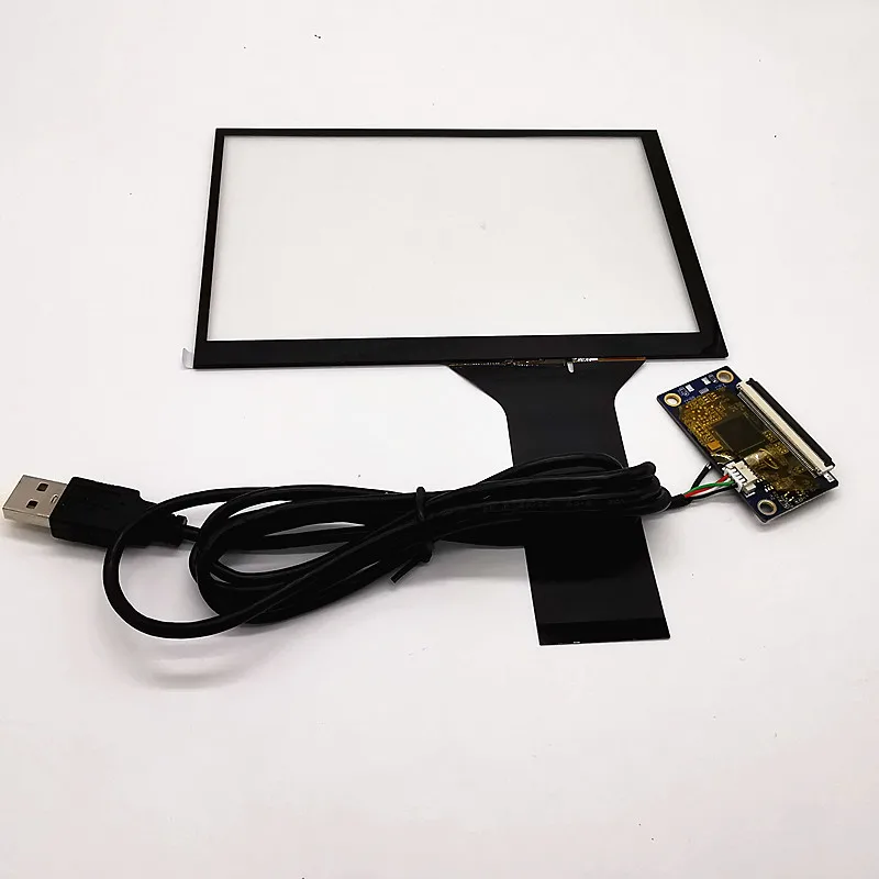 7 дюймов 10 точечный 16:9 емкостный сенсорный экран Комплект USB для Raspberry Pi 3 Авто дисплей Android