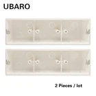 Скрытая Нижняя розетка 255*80*50 мм, пластиковый материал, белая поверхность, розетка и настенный светильник, сенсорный переключатель, распределительная коробка