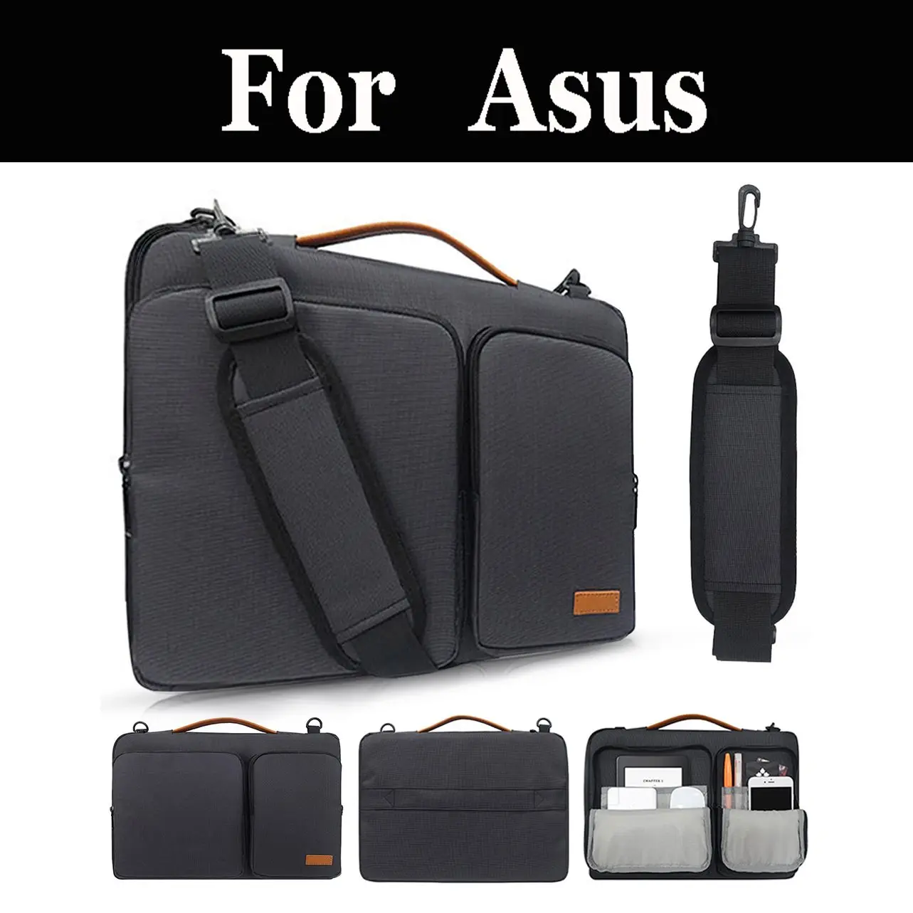 Деловая сумка-мессенджер для ноутбука Asus Tp301ua Ux360ca Ux301la Ux310ua Ux303ua Ux305ua Ux331un Tp412ua |