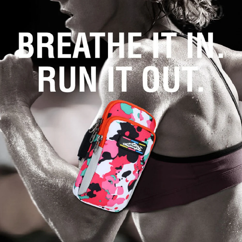 Новая спортивная сумка для фитнеса на запястье бега Мужская Женская повязка