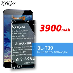 3900mah bl t39 battery for lg g7 g7 g7thinq lm g710 thinq g710 q7 lmq610 bl t39 blt39 mobile phone bateria free tool free global shipping
