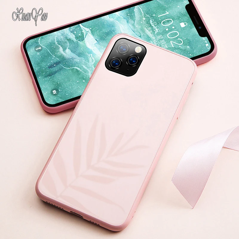 XUANYAO чехол для iPhone 11 Pro Max силиконовый X Xs XR Мягкий стеклянный 6 6S 7 8 Plus |