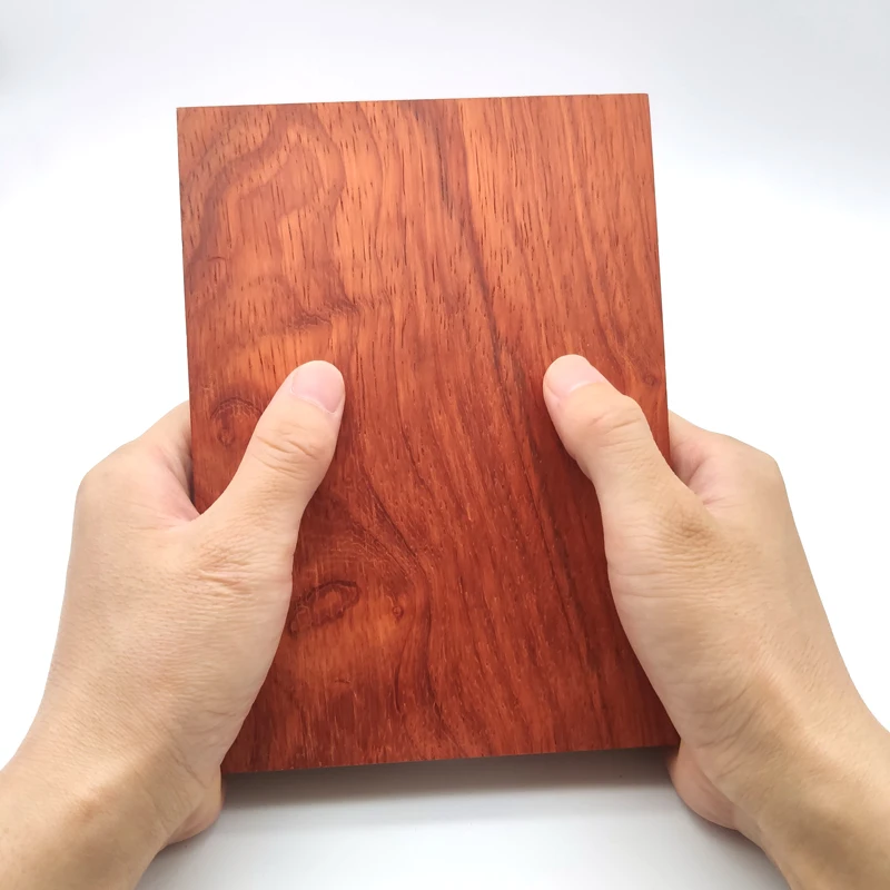 DEXINOR хобби Сделай Сам калимба 21 ключ Африканский падаук деревянная квадратная