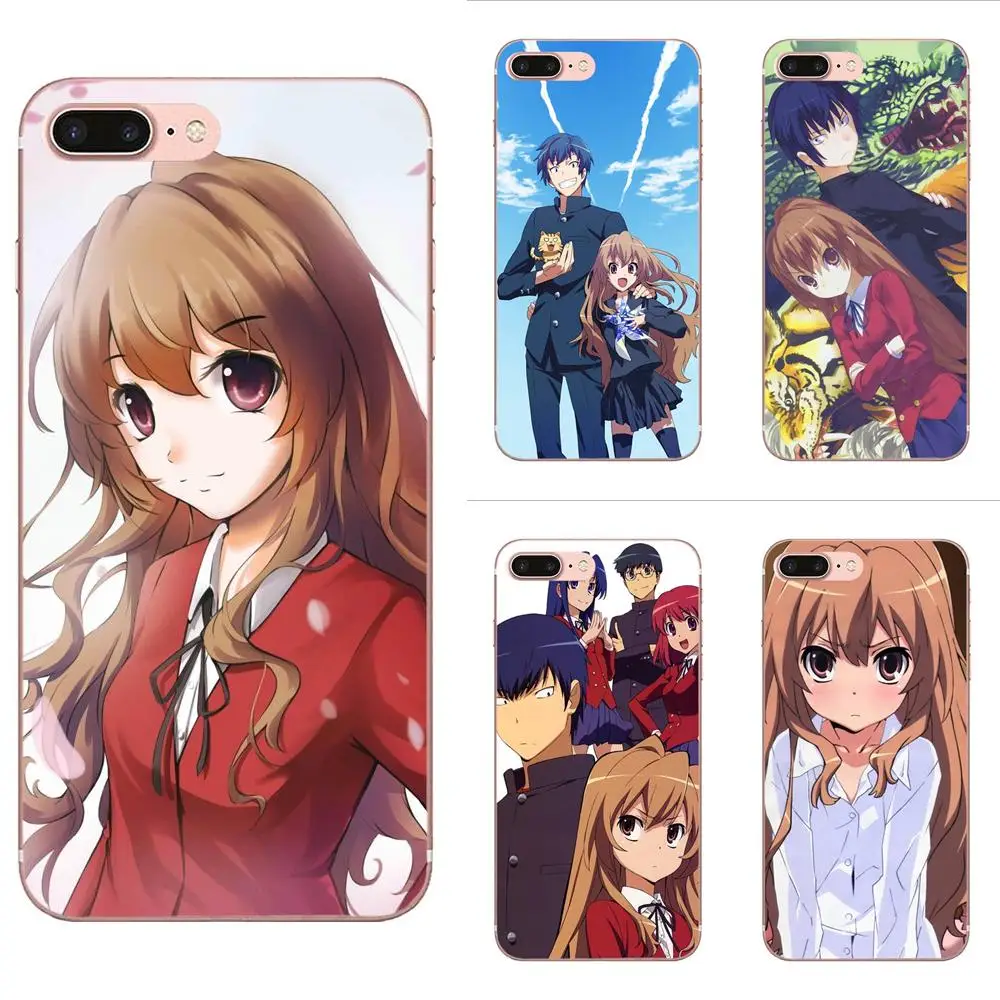 Аниме Toradora для Apple iPhone 4 4S 5 5C 5S SE SE2 6 6S 7 8 11 Plus Pro X XS Max XR силиконовые прозрачные