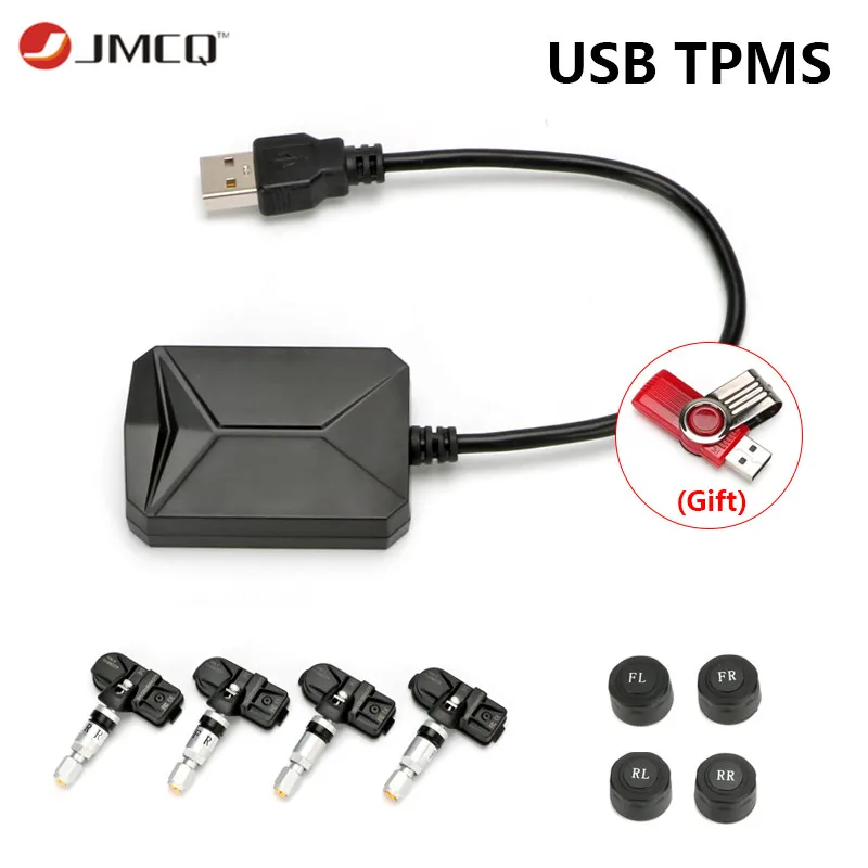 Система контроля давления в шинах JMCQ USB Android TPMS дисплей для - Цена: 2520.03
