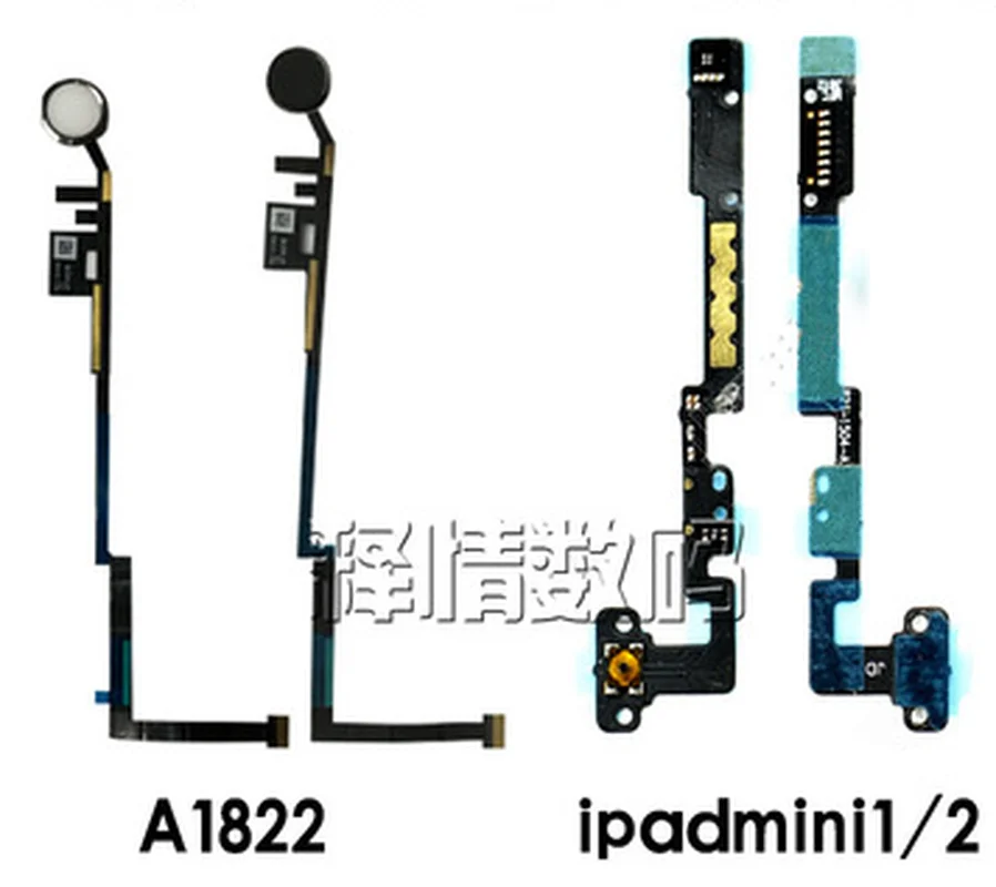 Для ip 6 Air 2 A1566 A1567 домашняя кнопка гибкий кабель сборка и домашний ключ резиновая