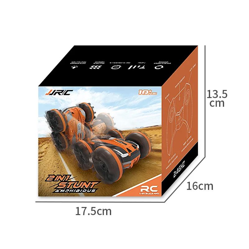 

Remote Car 1:20 2.4G 2-in-1 Double Sided Amphibious 360 Degree Rotation RC Vehicle Remote Control Coches Rc Stunt Cars AC50YK