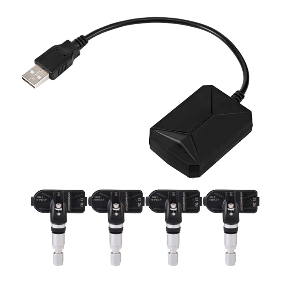 

Система контроля давления в шинах с USB-портом