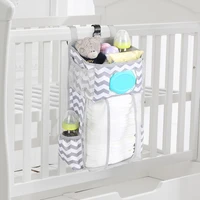 baby crib hanging storage bag diaper nappy organizer cot bed organizer bag infant essentials diaper baby kids crib bedding set
