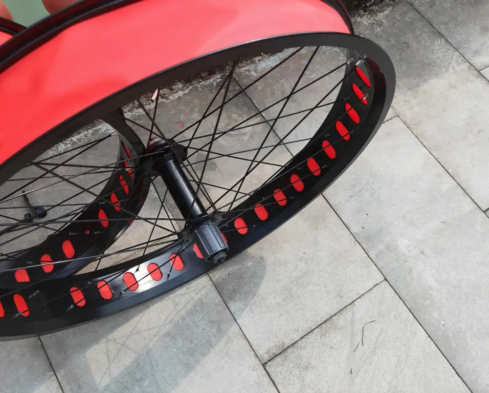 4 подшипника ступицы для самостоятельной сборки цветные толстые велосипеды с 36