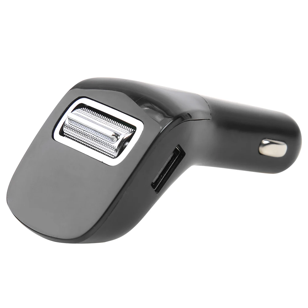 

Car FM Transmitter Bluetooth-compatible 5.0 AUX Handsfree Car Kit U Disk MP3 Player Dual USB Fast Charger Car Accessories