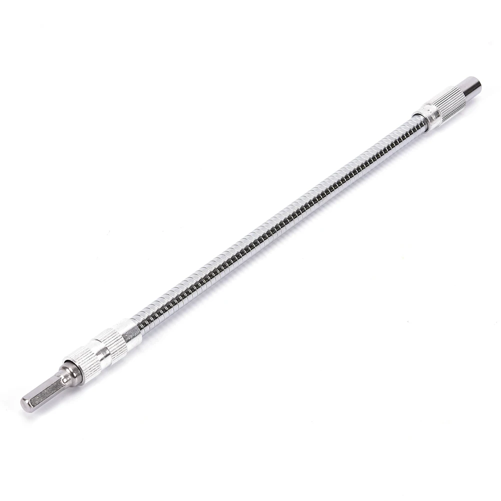 

High Quality 30cm 1/4" Hex Flex Flexible Hose Screwdriver Extension Bit Holder Adapter