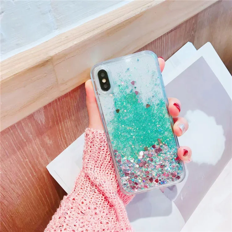 Чехол с блестками и зыбучим песком для Oppo F11 Pro F9 F7 F5 F3 F1 Plus F1S A7X Reno 2 2Z Realme X 3 K3 чехол