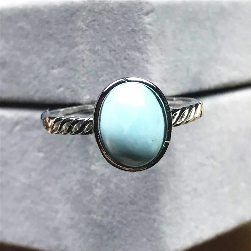 Кольцо Из Натуральной Бирюзы 11x9 мм для женщин и мужчин подарок на любовь серебро