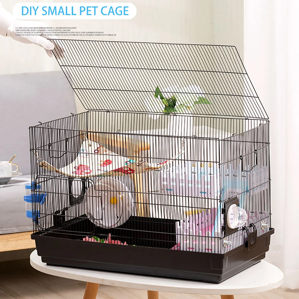 Клетка для хомяка маленький домик кролика складная переноска домашних животных