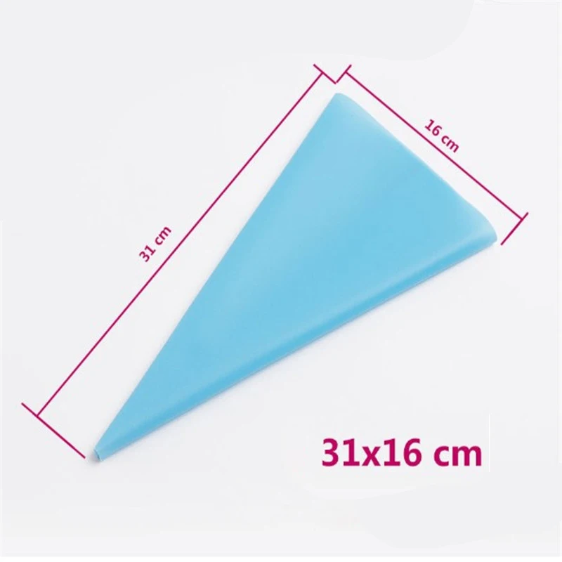 

8Pcs/Set Silicone Kitchen Accessories Icing Piping Cream Pastry Bag 6 Stainless Steel Nozzle Set DIY Cake Decorating Tips Set