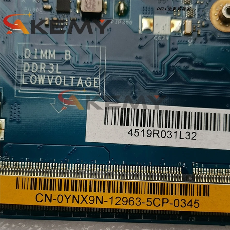 Для DELL Latitude E5450 I5-5300U материнская плата для ноутбука CN-0YNX9N 0YNX9N ZAM70 LA-A901P SR23X ноутбук