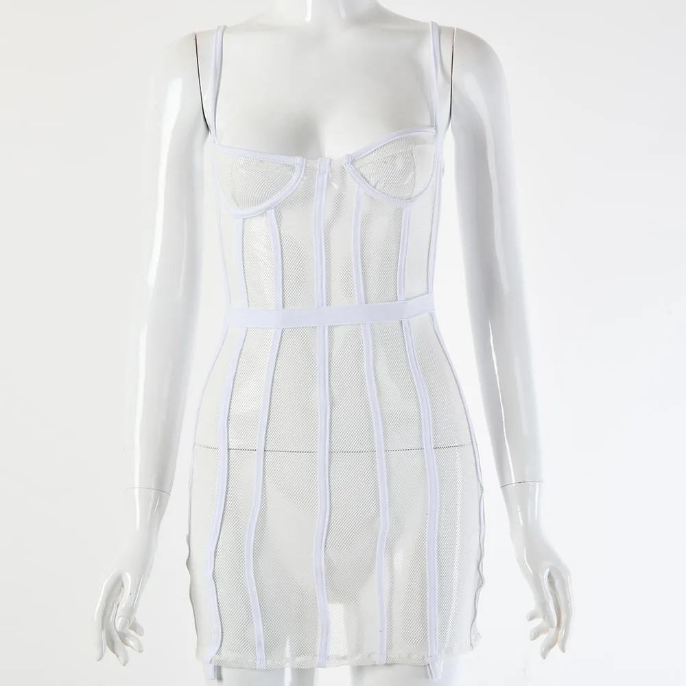 

Dress Woman 2021 Sexy Boho Bodycon Summer Streetwear Party Female Outfit Casual Bandage