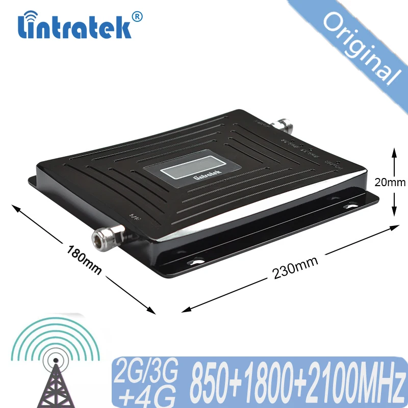 

Cellular Signal Booster 4G 3G 2G 850 1800 2100 CDMA Tri Band Amplifier Mobile Signal Repeater at DCS WCDMA 2G 3G 4G LTE #50