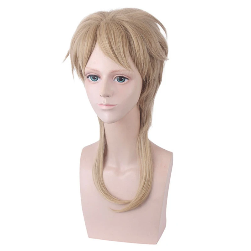 Cos подарок аниме приключения Джоджо Дио Брандо короткий парик Косплэй роль