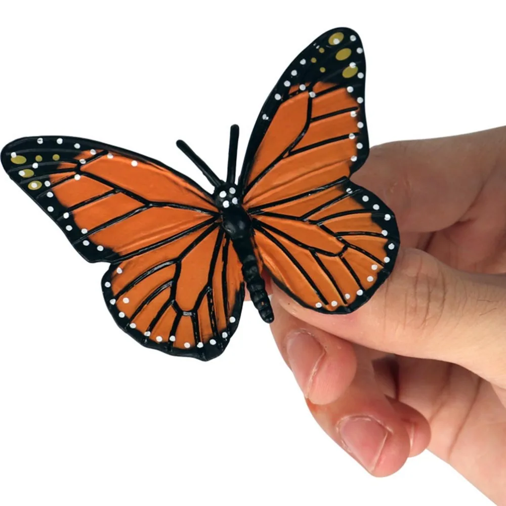 

2 Sets/8pcs Simulation Insect Evolution Model Butterflies Growth Cycle