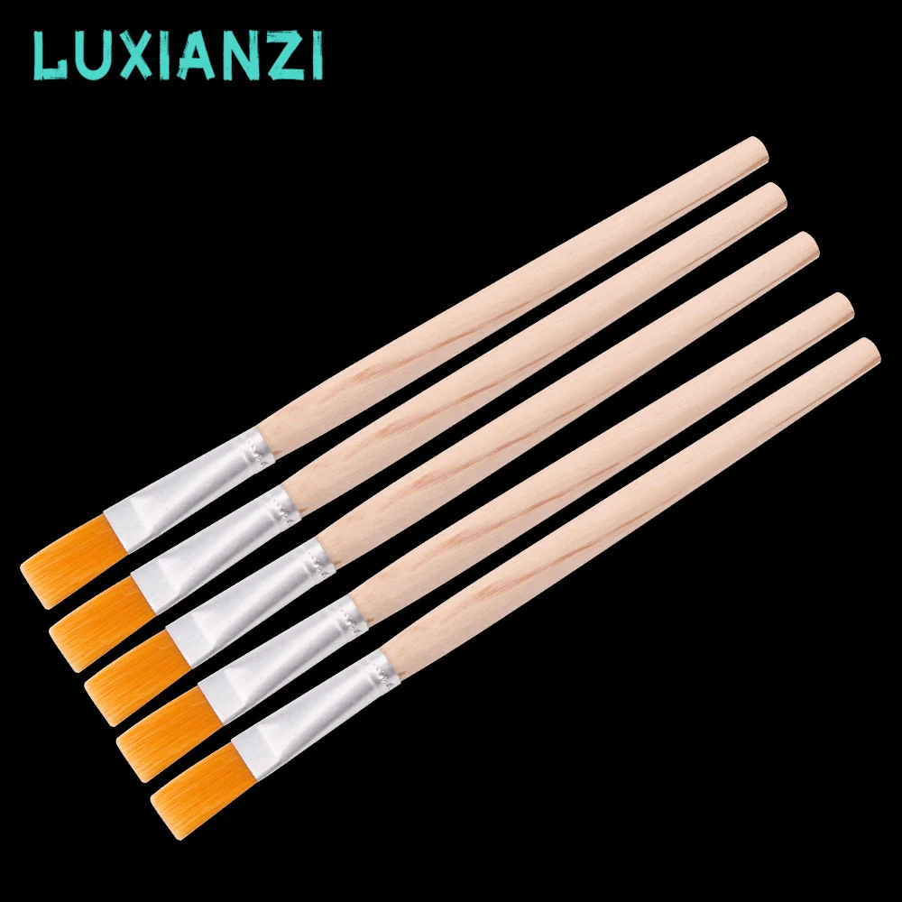 

LUXIANZI 2pc Anti Static Dust Cleaning Brush With Wooden Handle For Mobile Phone Tablet PCB Repair Clean Tools Dusting Brush