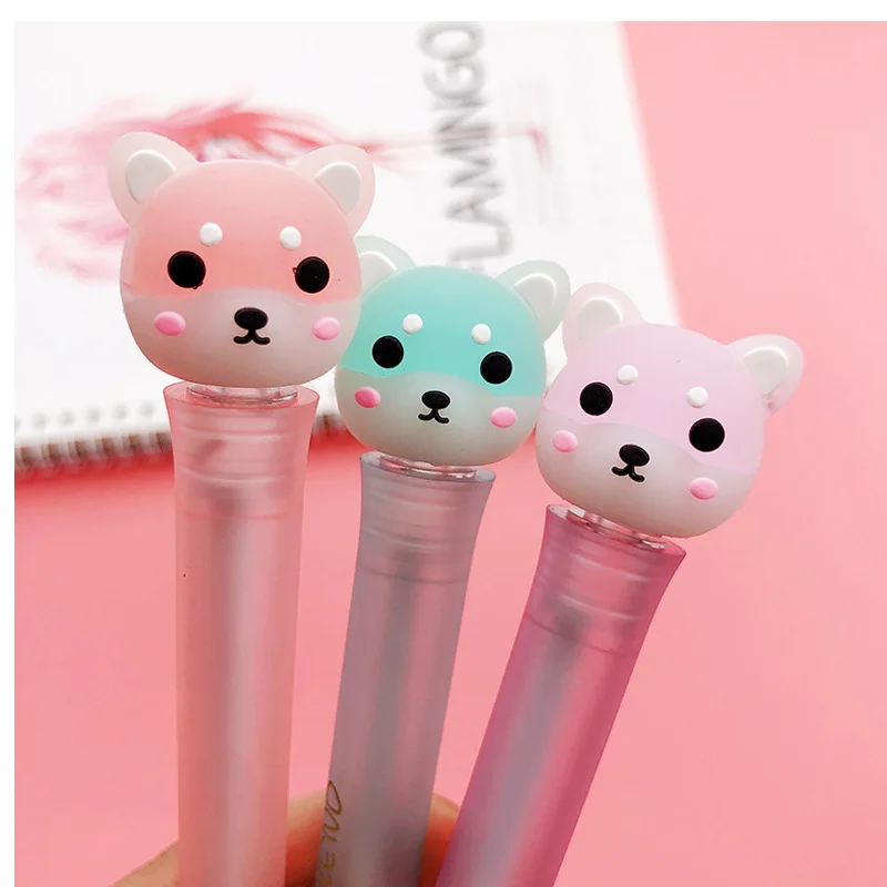 

36pcs Gel Pens animal turning decompression black colored gel-ink pens pens for writing Cute stationery office school supplies