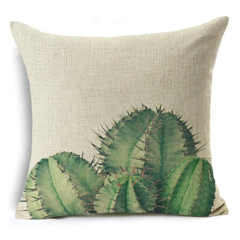 Наволочка для подушки с принтом в скандинавском стиле изображением ананаса и