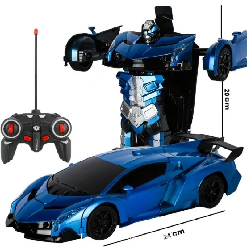 1/18 трансформатор Rc автомобиль 2 в 1 Трансформеры модели роботов Дистанционное