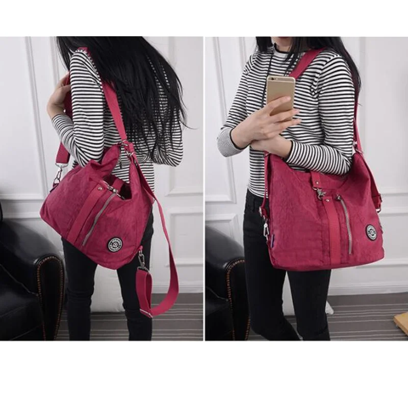 3 в 1 женские сумки многофункциональный рюкзак сумка через плечо нейлоновая