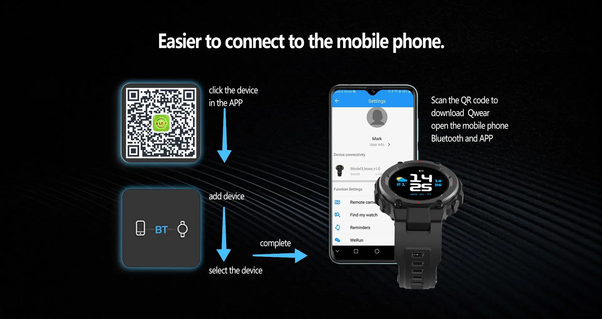 ALLCALL модель 3 Смарт-часы военный дизайн монитор сердечного ритма кровяного