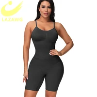 lazawg womens full body shaper one piece sculpting underwear waist abdomen training device slimming correction corset tops