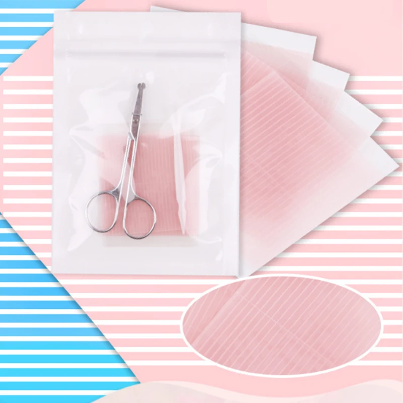 

Double Eyelid Stickers Pull Line Super Sticky Invisible Double Eyelid Stickers Artifact Double-sided Fiber Strip Double Eyelid