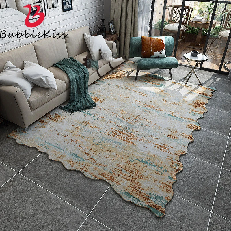 Мягкие коврики в американском стиле с пузырчатым поцелуем для современной