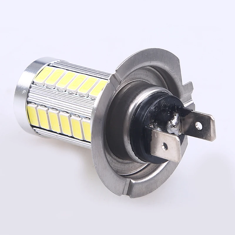Автомобильные светодиодсветодиодный лампы POSSBAY белые H7 5630 5730 33 SMD для