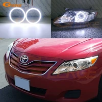 for toyota camry 40 v40 facelift 2010 2011 excellent ultra bright cob led angel eyes kit halo rings day light