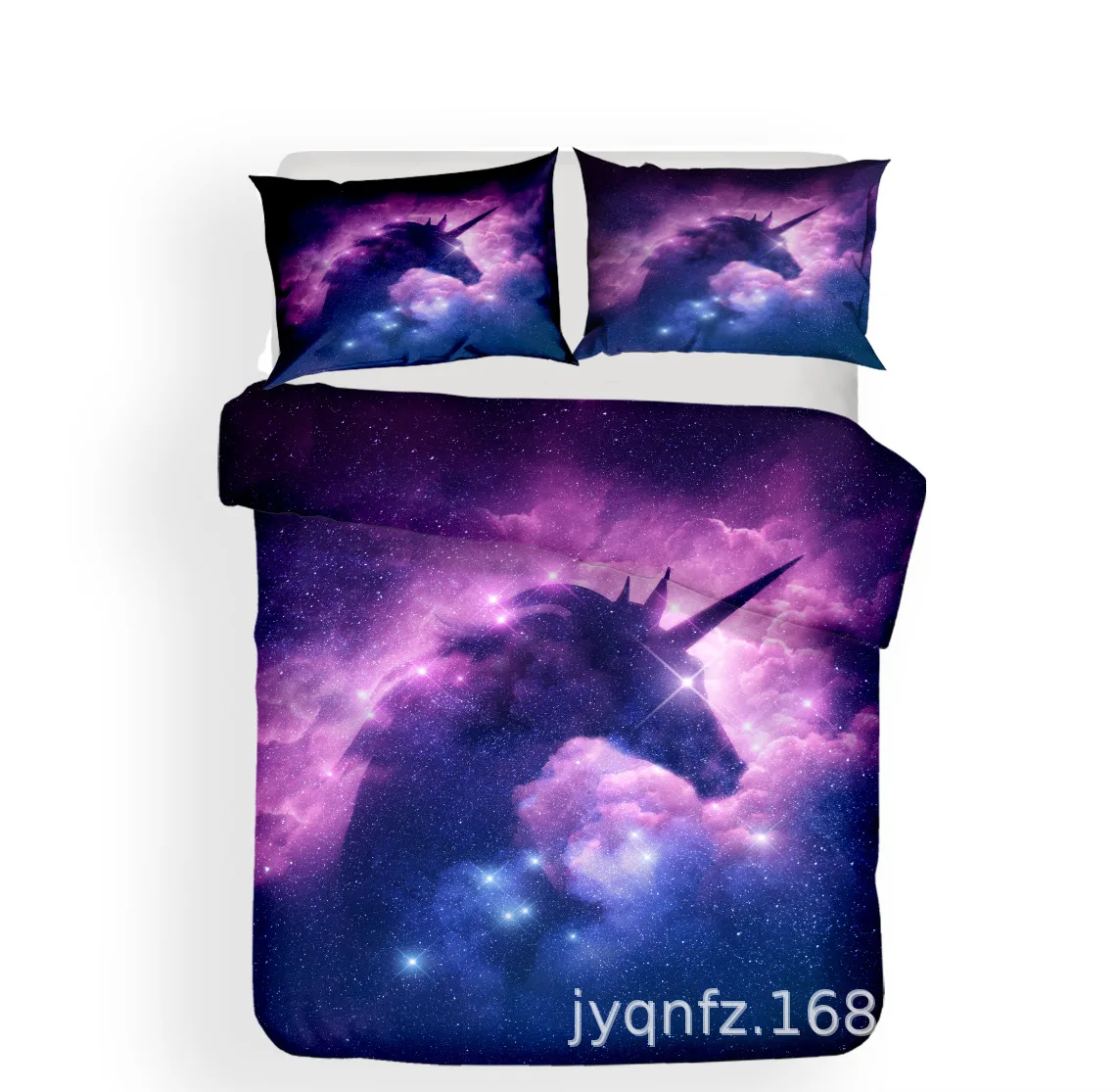 

Unicorn Pattern Bedding Sets Australia /Europe/USA Full Queen King Size Quilt Duvet Cover Pillow Case 2-3 Pieces Sets