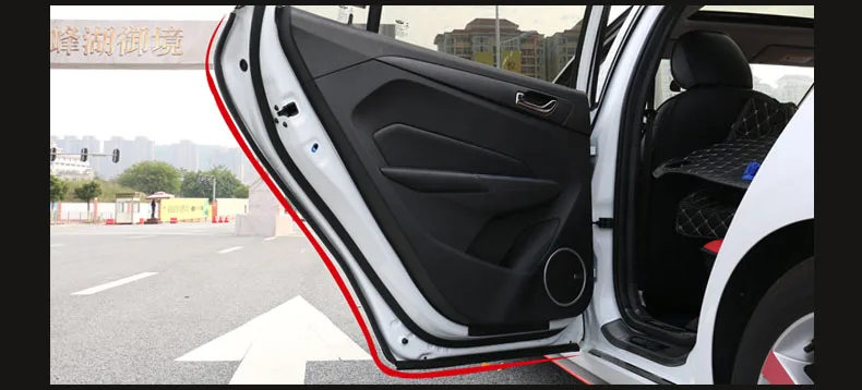 Для Chery ARRIZO5 ARRIZO 5 Полное автомобильное уплотнение Модифицированная дверная шумовая полоса Пылезащитная шумовая полоса украшения автомобильные аксессуары