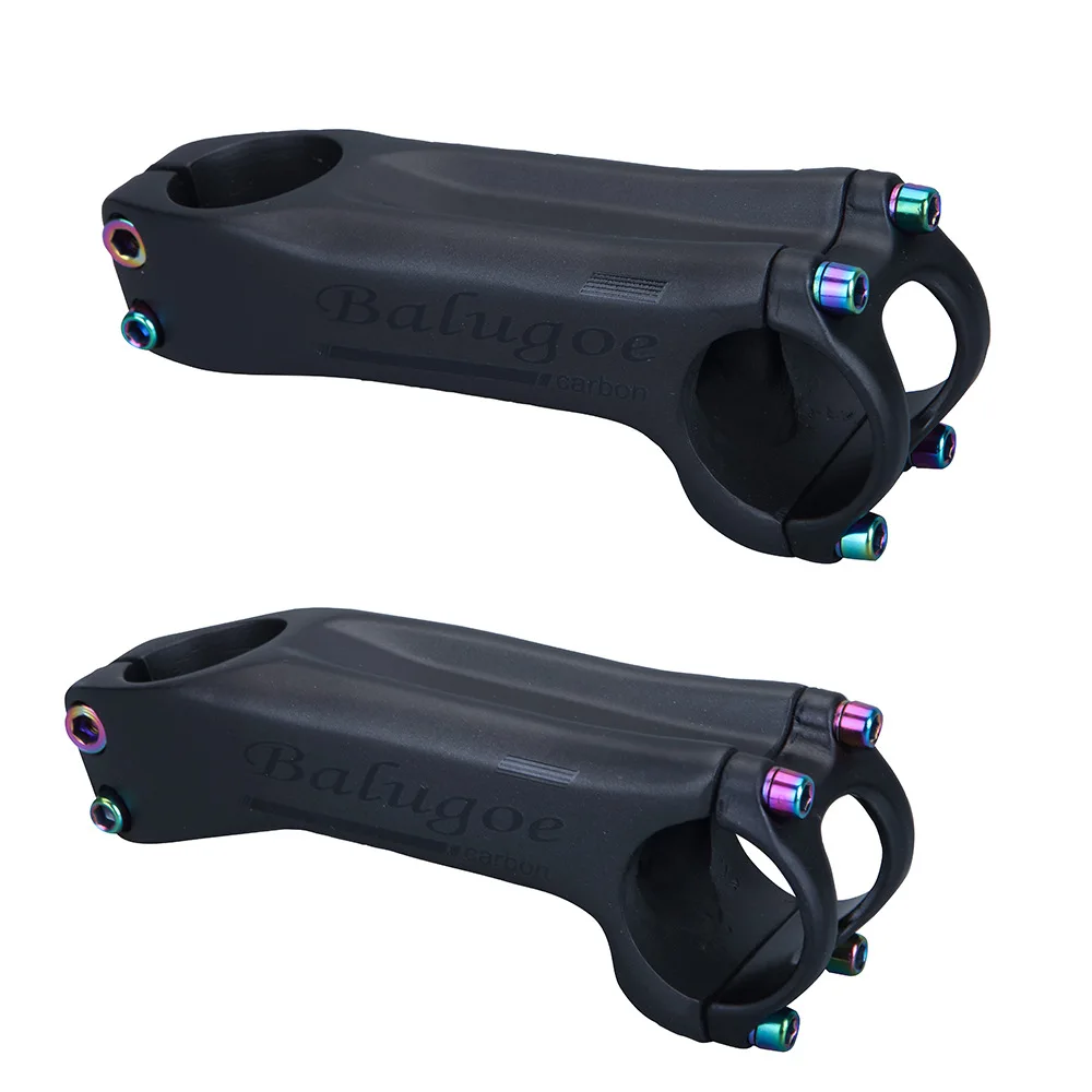 

BALUGOE mountain bike carbon fiber road bike handlebar stem plus or minus -6°-17 degree bmx bike parts carbon stem mtb