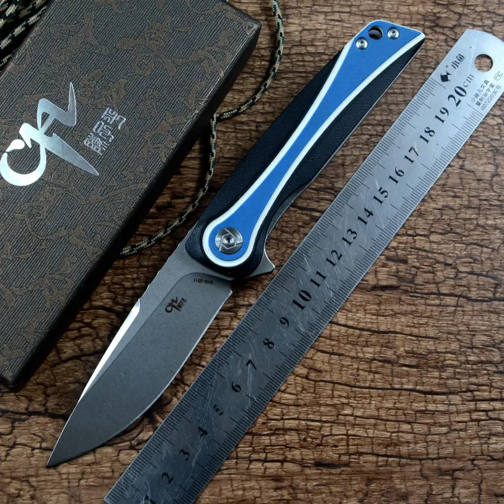 Ch3511G10 D2 складные ножи G10 с потертым лезвием для кемпинга охоты походов